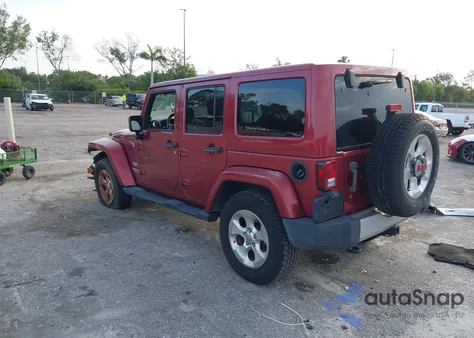 2013 Jeep Wrangler Unlimited Sahara из США, поврежденный, VIN 1C4BJWEG0DL517835